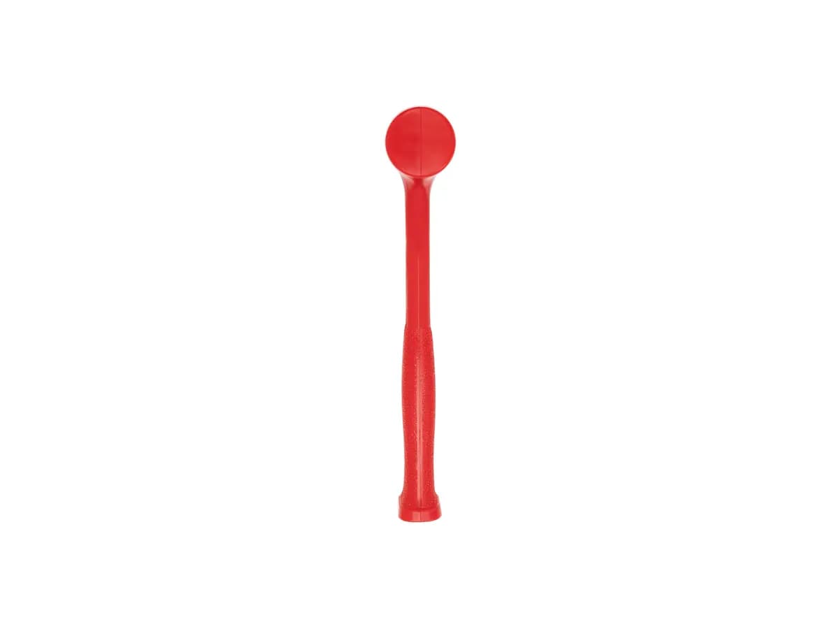 TEKTON 21 oz. Dead Blow Hammer [A. Length (in.) 11.2, B. Width (in.) 3.7, C. Height (in.) 1.7]