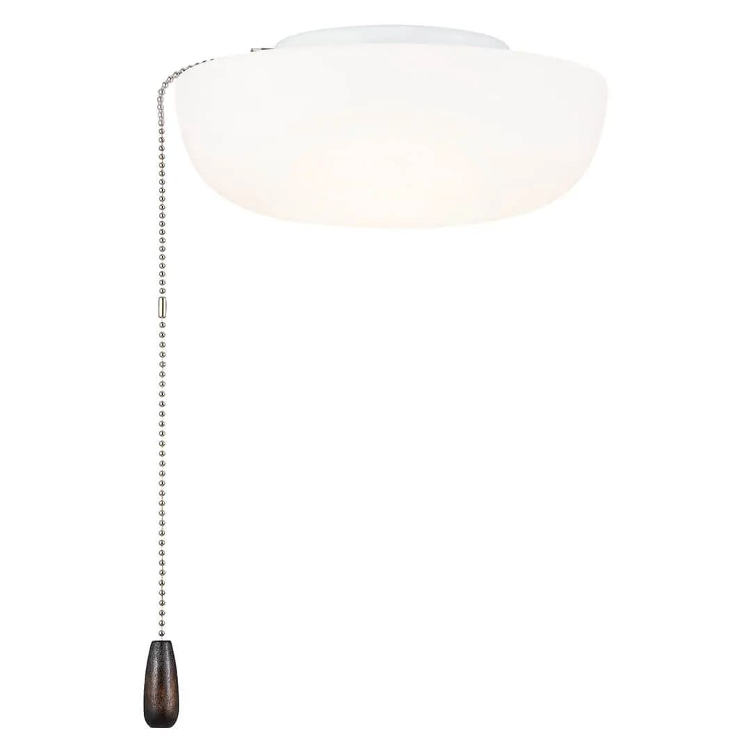 Kichler Fan Light Kit White (380940) [Attribute Selectable CCT, Attribute 2 Built-In Options, Attribute 3000K, 5000K]