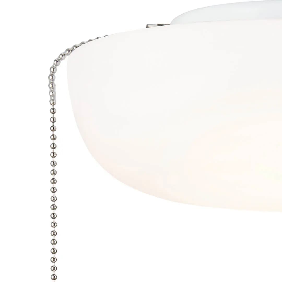 Kichler Fan Light Kit White (380940) [Attribute Selectable CCT, Attribute 2 Built-In Options, Attribute 3000K, 5000K]