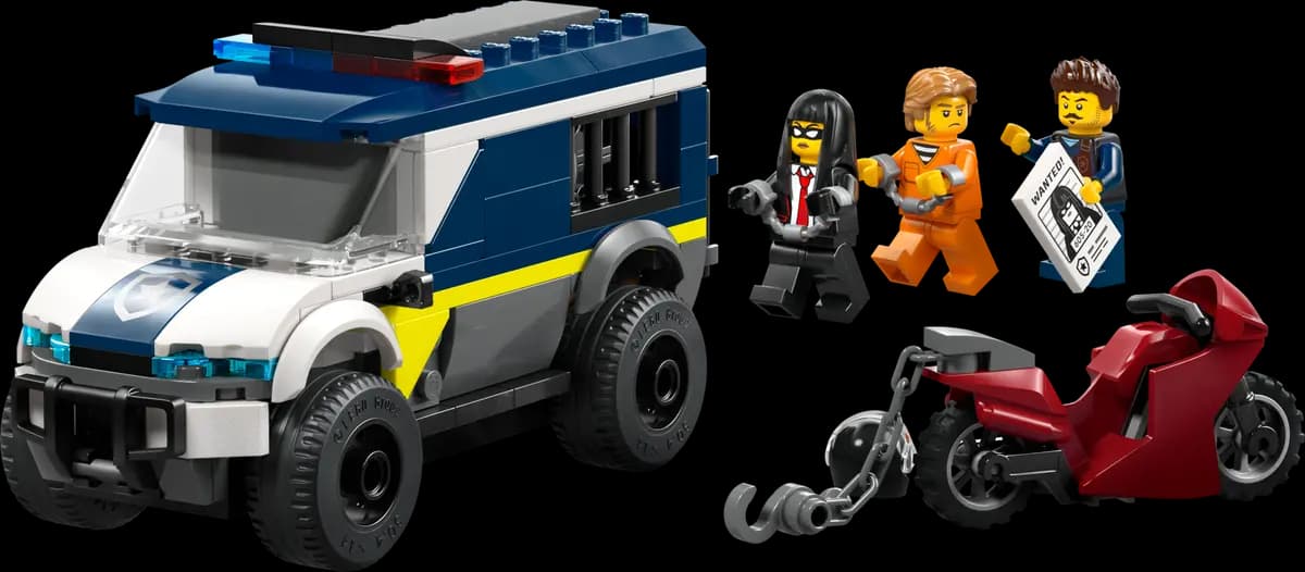 LEGO Police Prisoner Transport Van 60479 [198 pieces, ages 6+, City]