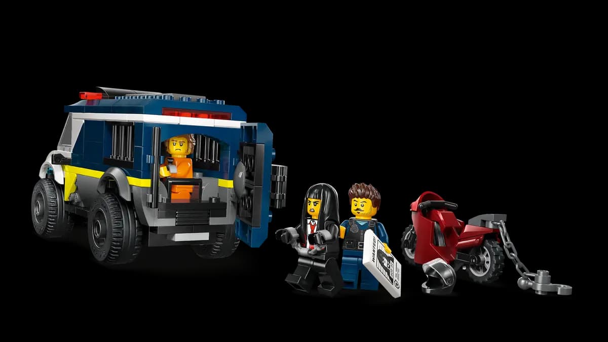 LEGO Police Prisoner Transport Van 60479 [198 pieces, ages 6+, City]