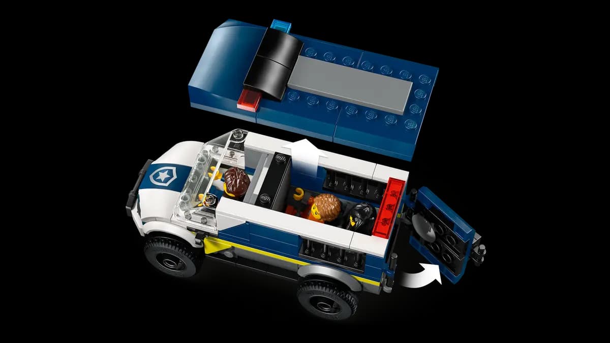 LEGO Police Prisoner Transport Van 60479 [198 pieces, ages 6+, City]