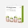 Comotomo Baby Bottle Gift Set - Green - 10ct [Number of Pieces 10, Dimensions (Overall) 11.4 Inches (H) x 3.6 Inches (W) x 12.6, Weight 2.21 Pounds, Suggested Age 0-24 Months]