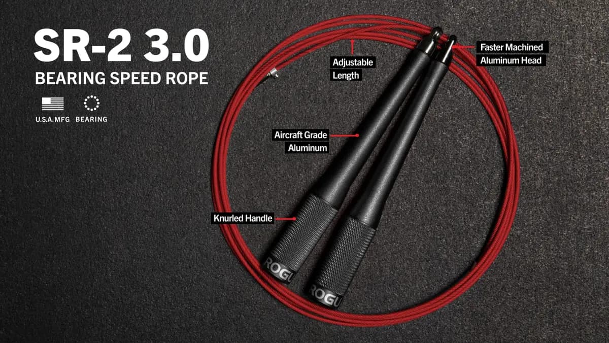 Rogue Fitness Rogue SR-2 Speed Rope 3.0 [Rogue Fitness, Yes, 0.35LB]
