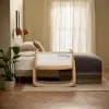 SnuzPod5 Bedside Bassinet Natural [Dimensions (Overall) 37.4 inches (H) x 39.37 inches (W) x 19., Weight 25 pounds, Holds up to 20 pounds, Material Plywood (Frame)]