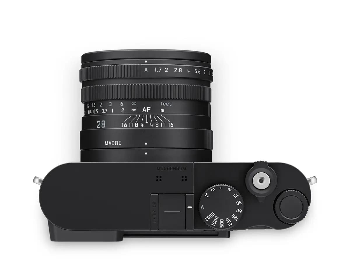 Leica Q3 Monochrom [Dedicated 60 MP BSI Monochrom Sensor : Without a Bayer or Low Pass Filters, this camera only records values of light with the highest accuracy., 8K Monochromati