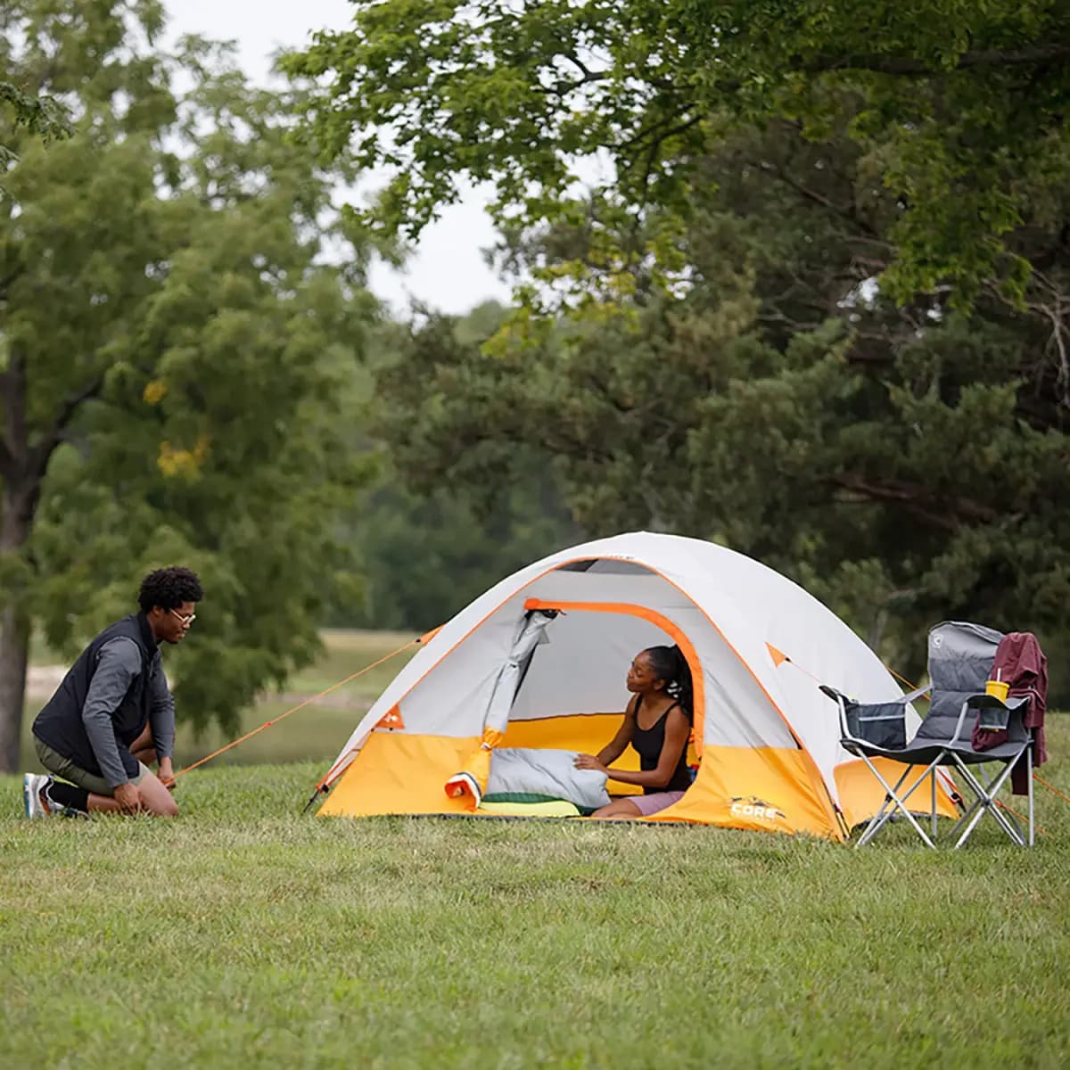 CORE Equipment CORE Equipment 4 Person Dome Tent [Tents, Yes, Dome Tents]