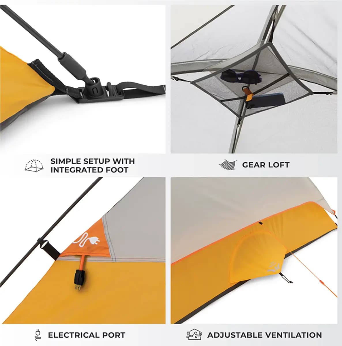 CORE Equipment CORE Equipment 4 Person Dome Tent [Tents, Yes, Dome Tents]