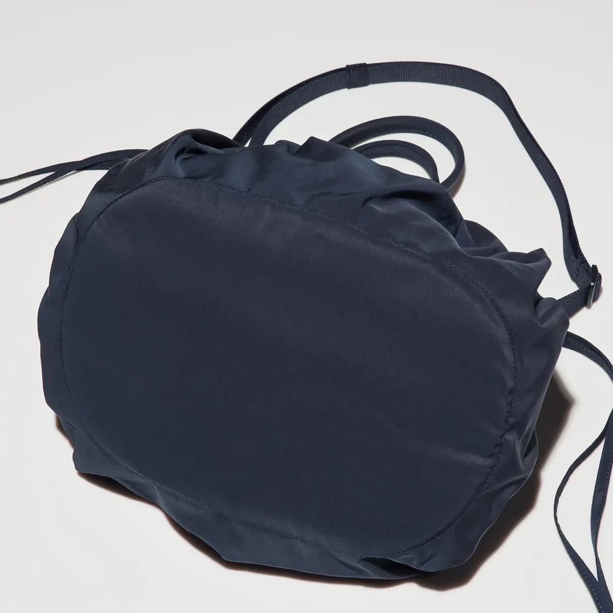 Uniqlo Drawstring Bag Black [Imported, Do not wash, Do not dry clean, BLACK]