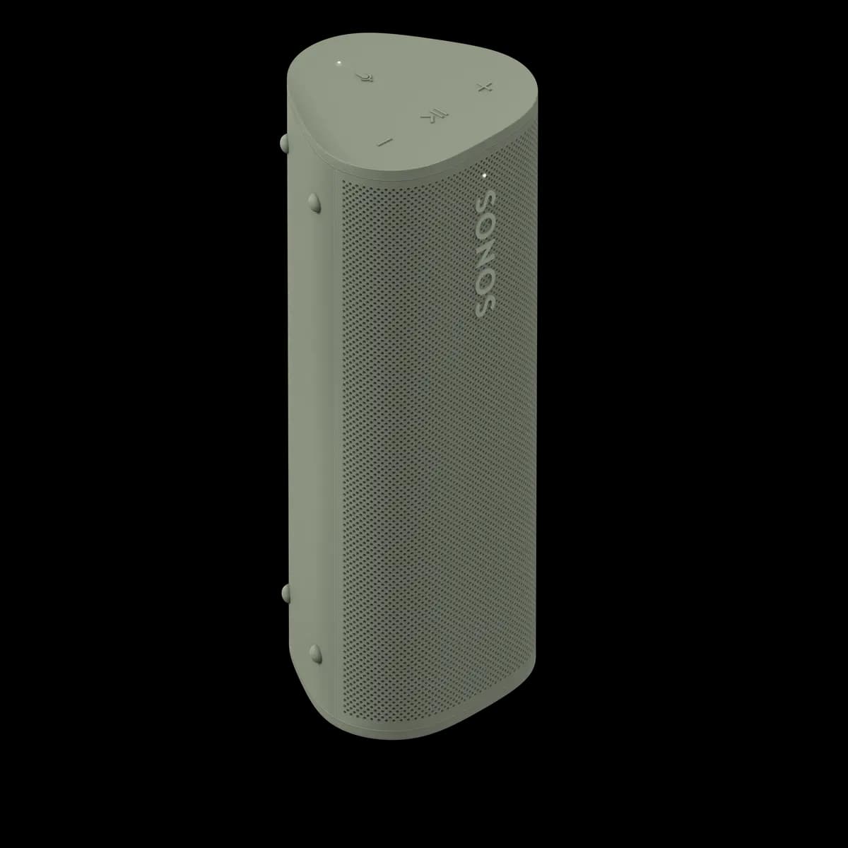 Sonos Roam 2 - Olive [Two Class-H digital amplifiers have been perfectly tuned to the speaker's unique acoustic architecture., One tweeter creates a crisp high-frequency response.,