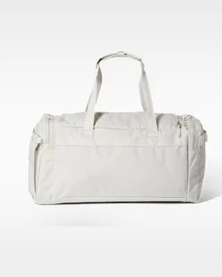 Nike Utility Power 2.0 Duffel Bag (Medium, 51L) Light Orewood Brown/Light Orewood Brown/Indigo Storm [Body: 100% polyester, Spot clean, ONE SIZE]