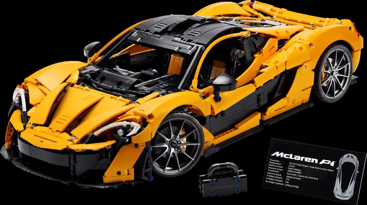 LEGO McLaren P1™ 42172 [3893 pieces, ages 18+, Technic™]