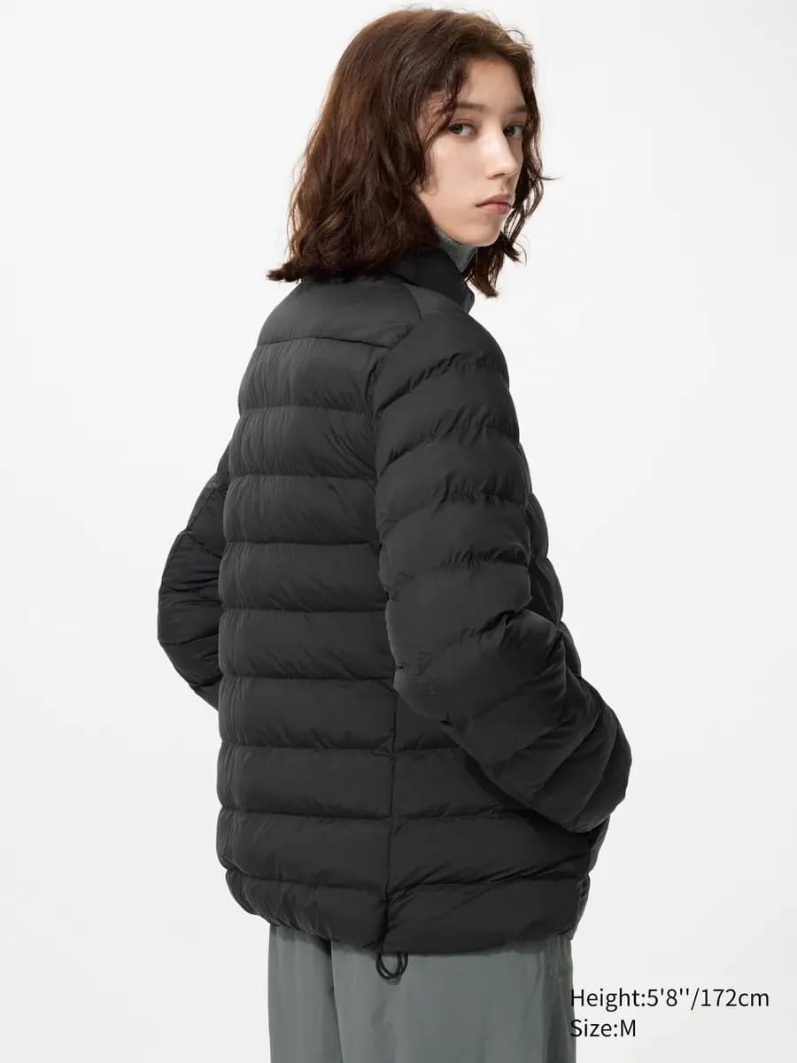 Uniqlo PUFFTECH Jacket Dark Brown [Imported, Hand wash cold, Do not dry clean, Anti-static lining enhances comfort.]