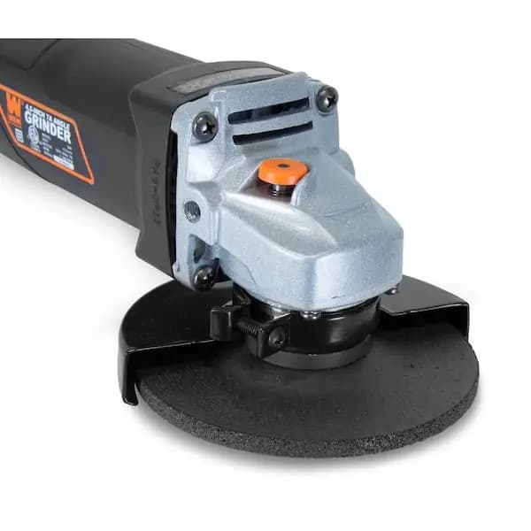 WEN 7 Amp Corded 4-1/2 in. Angle Grinder, 944 [Amperage (A): 7, Arbor Size: 5/8 in, Color Family: Black]