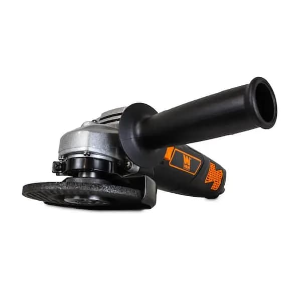WEN 7 Amp Corded 4-1/2 in. Angle Grinder, 944 [Amperage (A): 7, Arbor Size: 5/8 in, Color Family: Black]