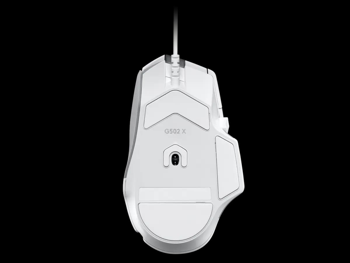 Logitech G502 X - White [1.62 in (41.1 mm), 3.12 in (79.2 mm), 5.17 in (131.4 mm)]