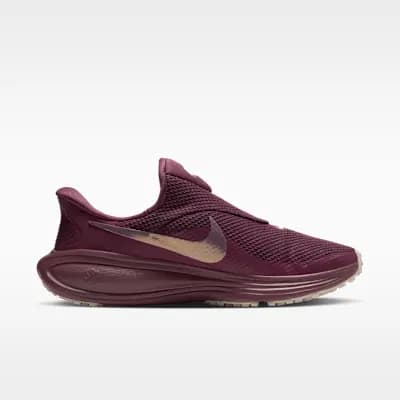 Nike Revolution 8 EasyOn Women's Road Running Shoes Pink Smoke/Orange Pearl/Desert Berry [Pink Smoke/Orange Pearl/Desert Berry, Lace-less design, Skins for durability]