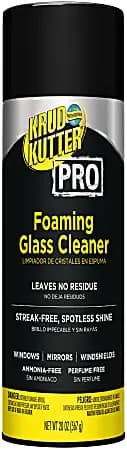 Krud Kutter Pro Glass Cleaner, Foaming Aerosol, 20 Oz, Pack Of 12 Cans [Number Of Containers 12, Size (container) 20 oz, antibacterial No, Antimicrobial Protection No]