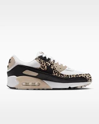 Nike Air Max 90 Women's Shoes White/Sanddrift/Hemp/Black [White/Sanddrift/Hemp/Black, W 5 / M 3.5, W 5.5 / M 4, W 6 / M 4.5, W 6.5 / M 5, W 7 / M, Padded collar]