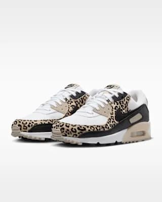 Nike Air Max 90 Women's Shoes White/Sanddrift/Hemp/Black [White/Sanddrift/Hemp/Black, W 5 / M 3.5, W 5.5 / M 4, W 6 / M 4.5, W 6.5 / M 5, W 7 / M, Padded collar]