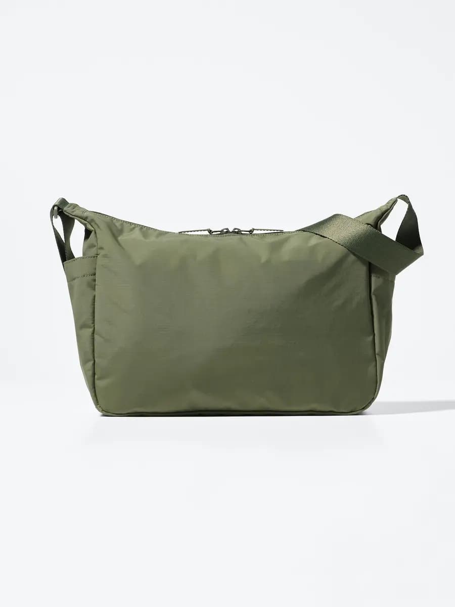 Uniqlo Utility Shoulder Bag Black [Imported, Do not wash, Do not dry clean, BLACK]