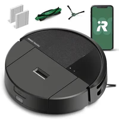 iRobot Roomba 205 DustCompactor Cordless Vacuum U112020 5.8" Cleaning Path Black [5.8 Inches, Battery, 0 Inches]