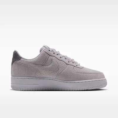 Nike Air Force 1 '07 Women's Shoes Vast Grey/Metallic Silver/Pencil Point [Vast Grey/Metallic Silver/Pencil Point, Foam midsole, Rubber outsole]