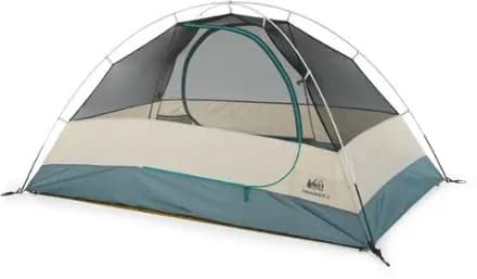 REI Co-op Trailmade 2 Tent with Footprint Green Grove [Backpacking, 3-season, 2-person]