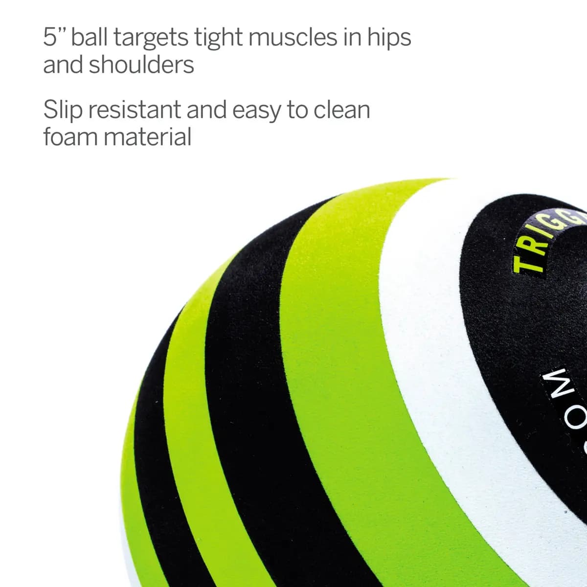 TriggerPoint MB5 Massage Ball [5.0 in, 100% EVA, 1 year warranty]