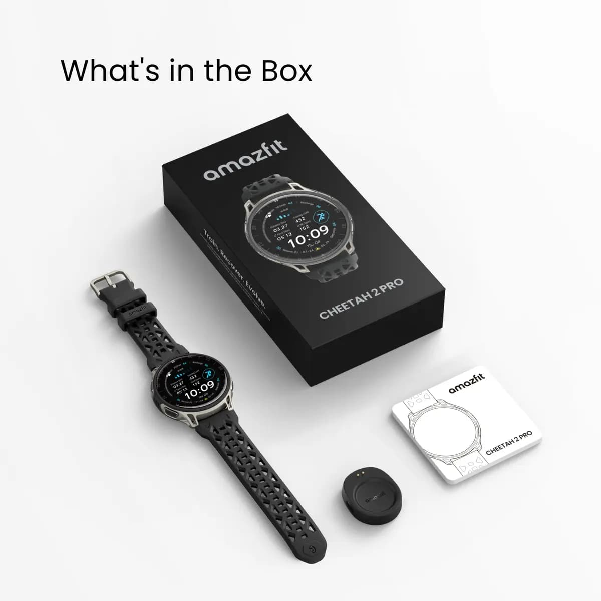 Amazfit Cheetah 2 Pro Runner's [1.32", Up to 20 days, 540 mAh (rated value)]