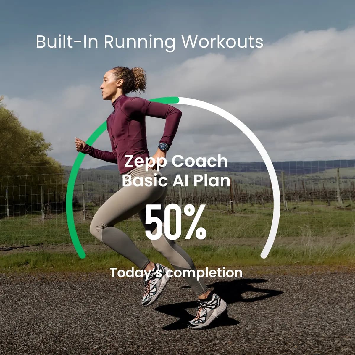 Amazfit Cheetah 2 Pro Runner's [1.32", Up to 20 days, 540 mAh (rated value)]
