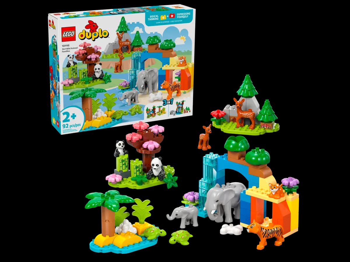 LEGO 3in1 Wild Animal Families 10446 [92 pieces, ages 2+, DUPLO®]