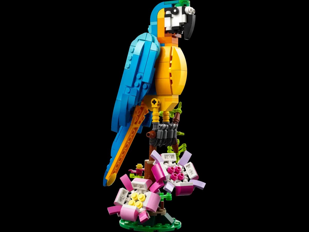 LEGO Exotic Parrot 31136 [253 pieces, ages 7+, Creator 3-in-1]