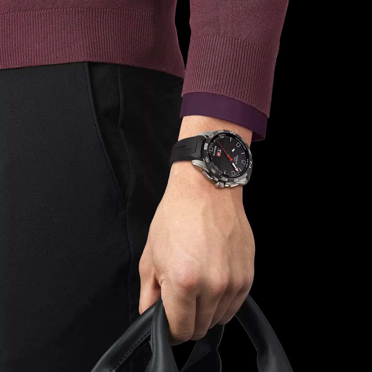 Tissot T-Touch Connect Solar 47.5mm T1214204705100 [47.50 mm, Swiss quartz solar tactile, 100 m]