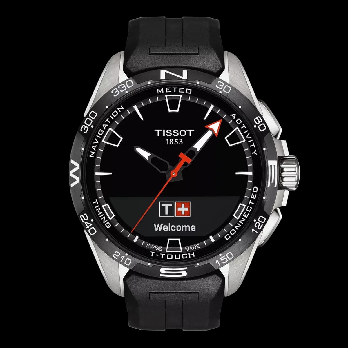 Tissot T-Touch Connect Solar 47.5mm T1214204705100 [47.50 mm, Swiss quartz solar tactile, 100 m]