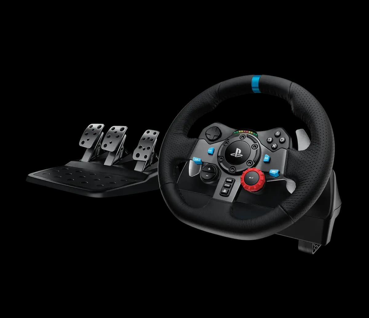 Logitech G920/G29 Driving Force Steering Wheels & Pedals - Black [10.63 in (270 mm), 10.24 in (260 mm), 10.94 in (278 mm)]