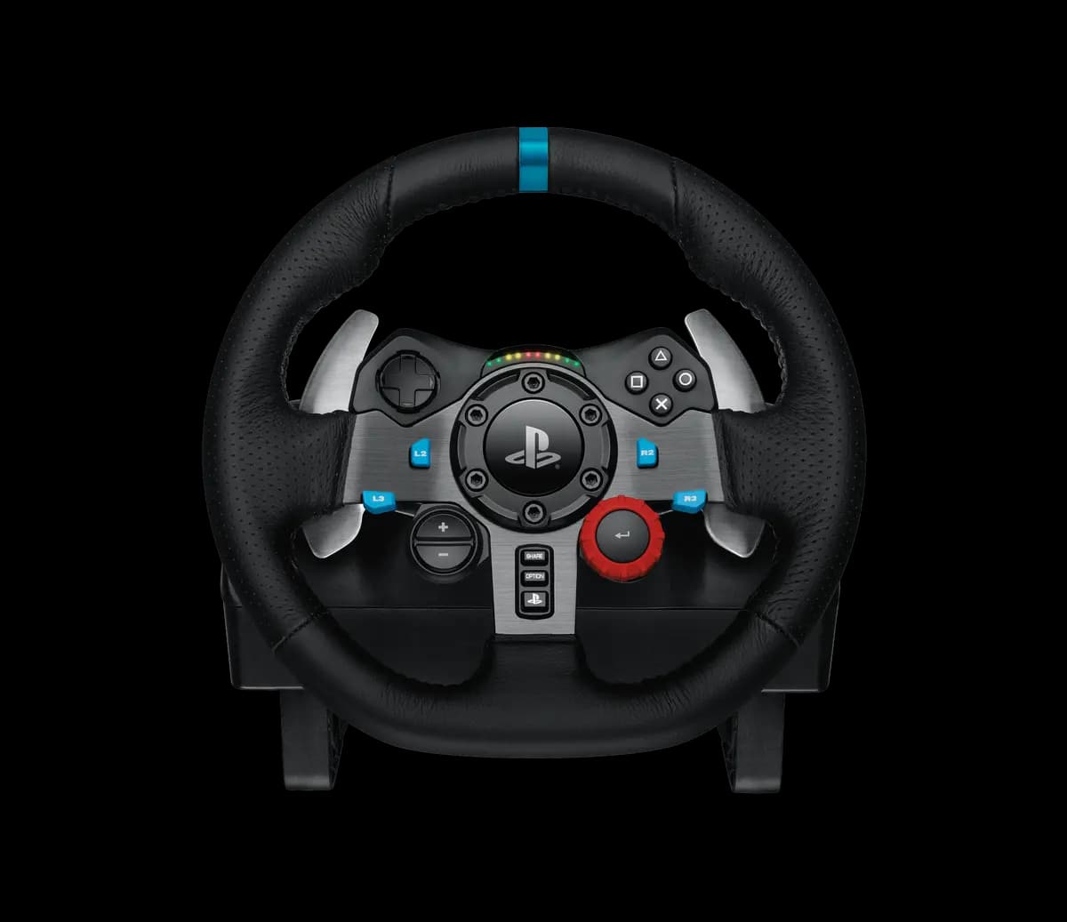 Logitech G920/G29 Driving Force Steering Wheels & Pedals - Black [10.63 in (270 mm), 10.24 in (260 mm), 10.94 in (278 mm)]