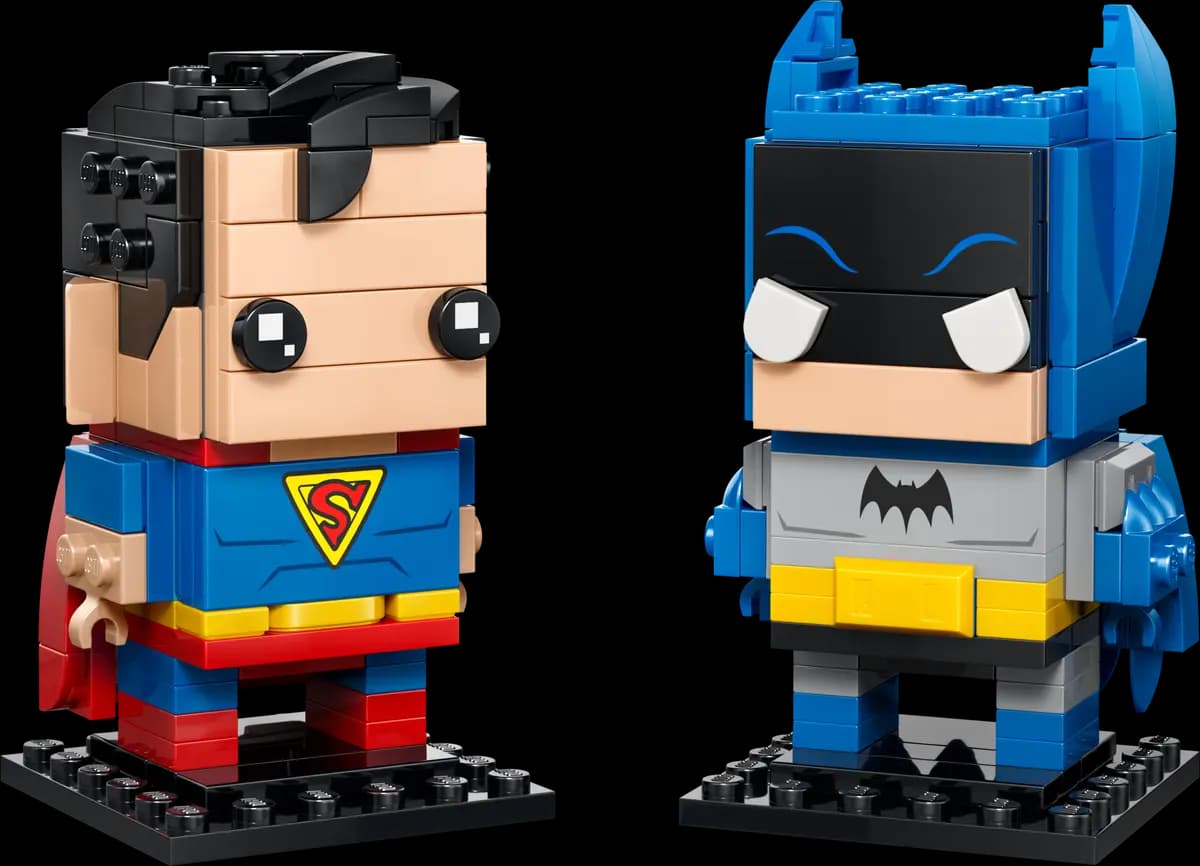 LEGO Golden Age Superman™ and Batman™ Figures 40859 [218 pieces, ages 10+, Batman™]