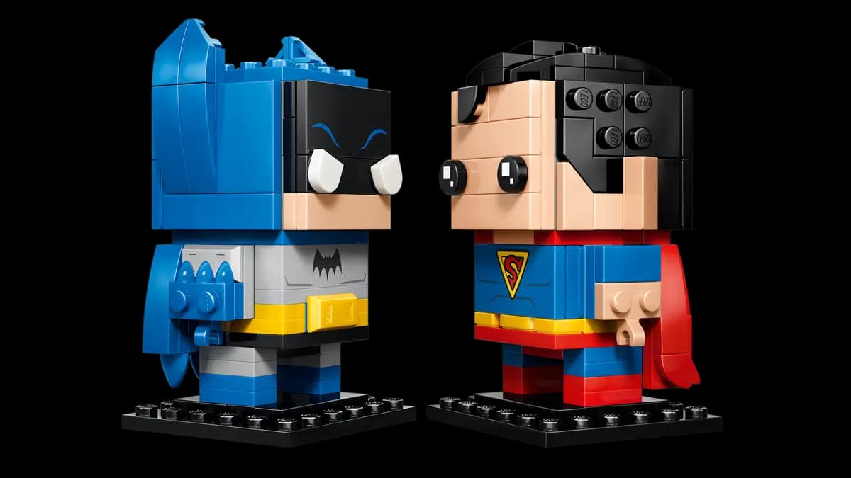 LEGO Golden Age Superman™ and Batman™ Figures 40859 [218 pieces, ages 10+, Batman™]