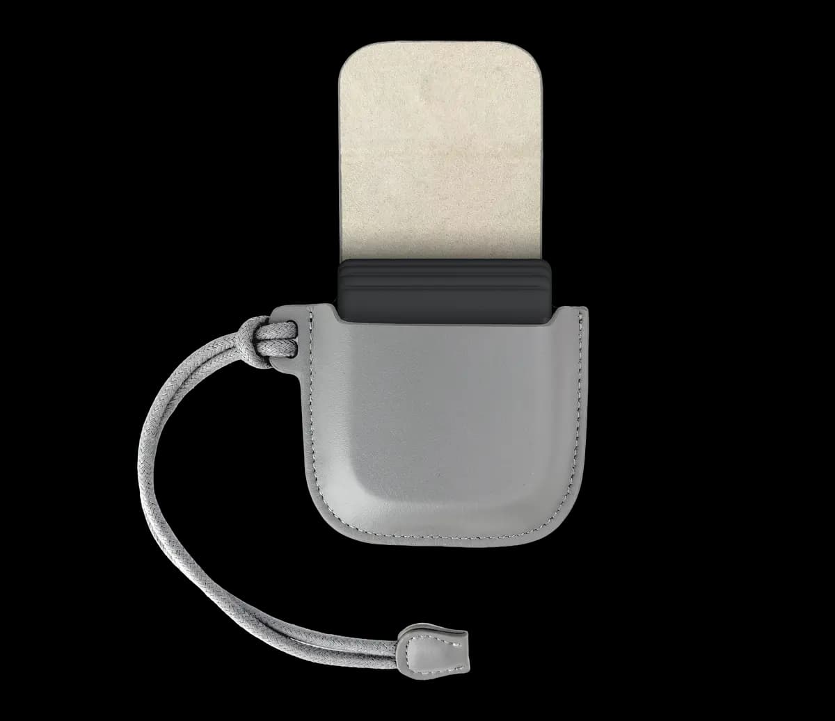 Logitech Mobi Fold Pouch - Grey [3.43 in (87 mm), 2.64 in (67 mm), 1.14 in (29 mm)]