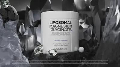 Codeage Liposomal Magnesium Glycinate Supplement, Chelated, Mineral Capsules - 240 ct [18 Years and Up, Capsule, 240]