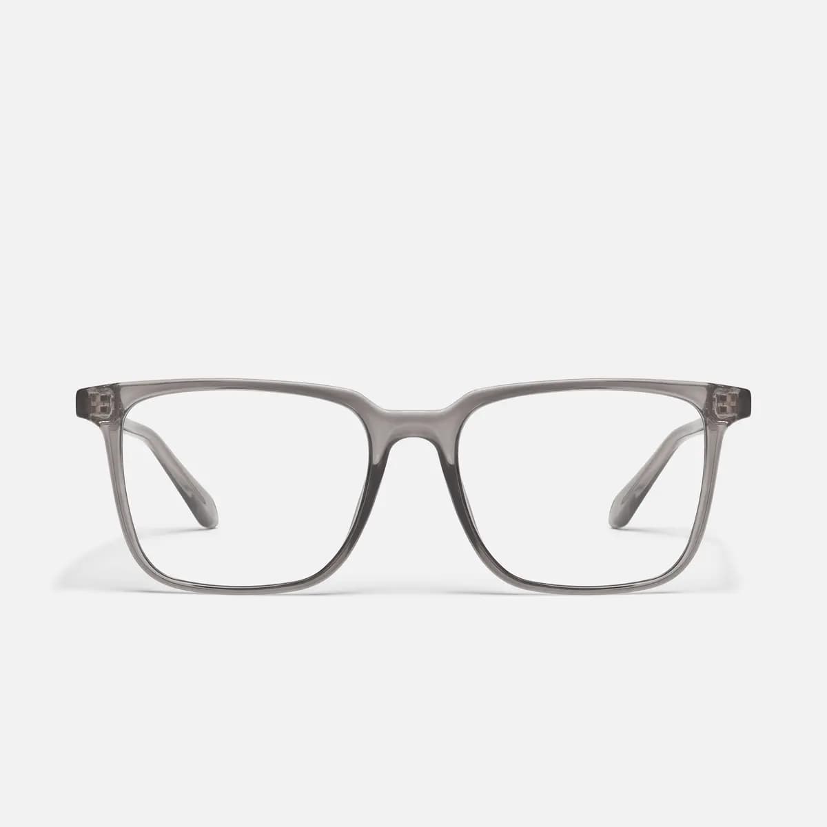Quay ALGORITHM RX GREY/RX [Prescription lenses, Square shape, Standard arms]
