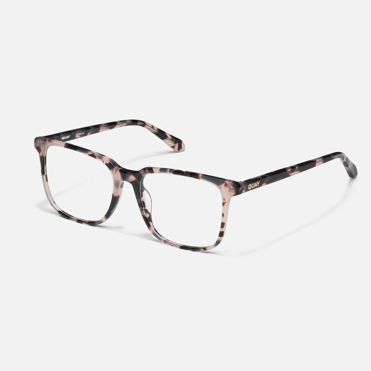Quay ALGORITHM RX GREY/RX [Prescription lenses, Square shape, Standard arms]
