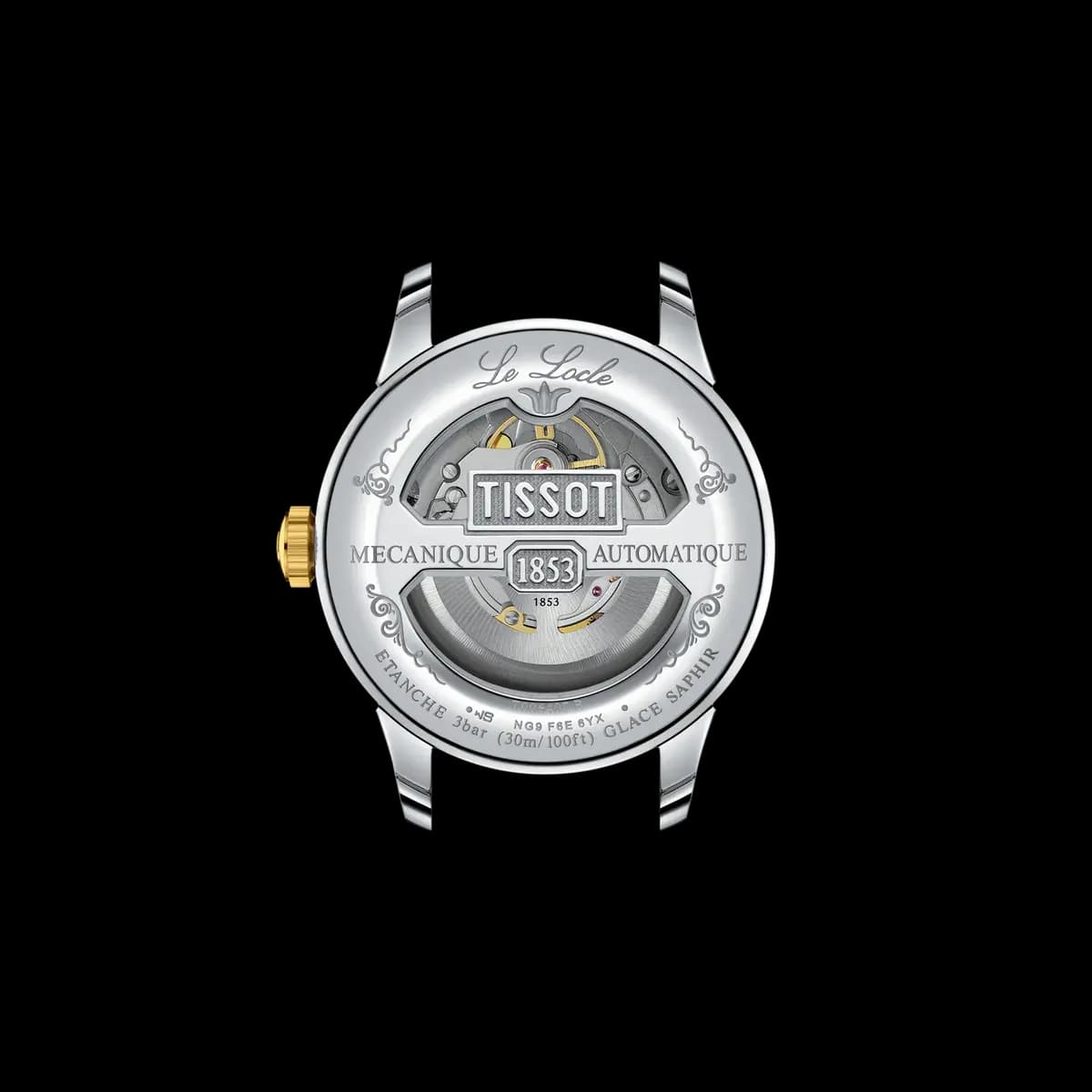 Tissot Le Locle 39.3mm Silver T0064072203301 [39.30 mm, Swiss automatic, 30 m]