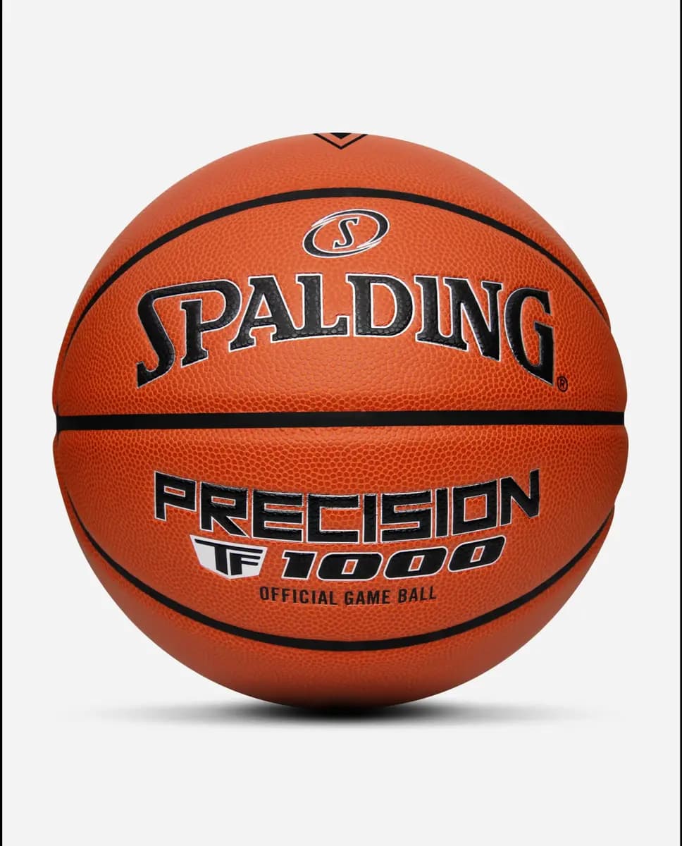 Spalding Precision TF1000® NXTPRO Indoor Game Basketball [BUILT DIFFERENT, SHOOTER’S TOUCH, ELITE PERFORMANCE]