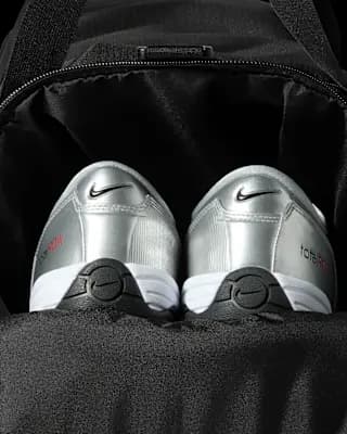 Nike Brasilia Training Duffel Bag (Small, 40L) Black/Black/White [100% polyester, Spot clean, ONE SIZE]