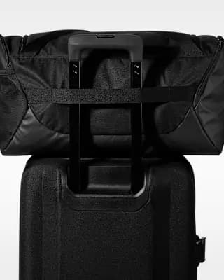 Nike Brasilia Training Duffel Bag (Small, 40L) Black/Black/White [100% polyester, Spot clean, ONE SIZE]