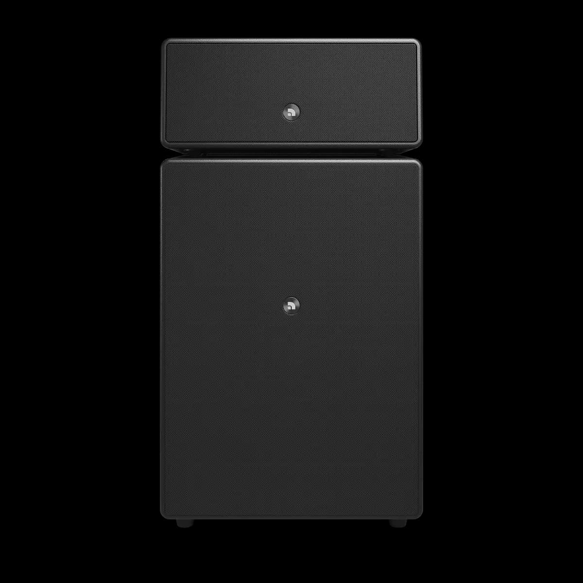 Audio Pro Drumfire II W Black [155x365x190 mm / 500x365x190 mm, 16,6 kg, 2x20W + 60W + 200W]