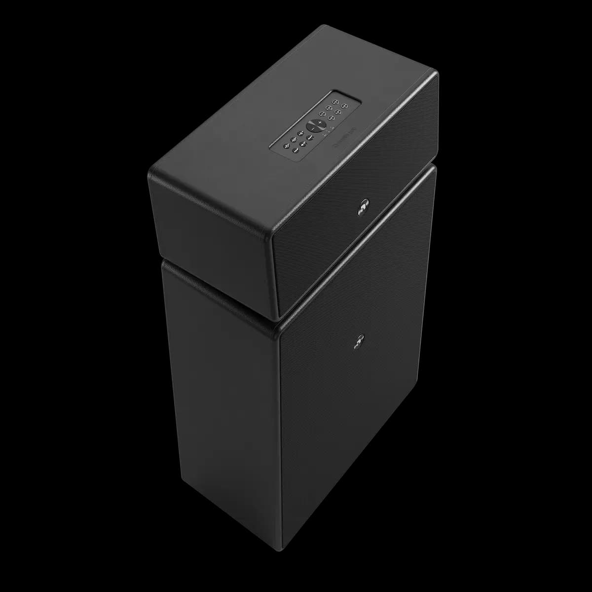 Audio Pro Drumfire II W Black [155x365x190 mm / 500x365x190 mm, 16,6 kg, 2x20W + 60W + 200W]