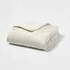 12lbs Weighted Blanket Ivory - Tranquility [48 Inches (L), 72 Inches (W), 12 Pounds, Quilted]
